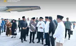 Wapres Gibran lepas keberangkatan jenazah Hj. Rugaiya Usman Wiranto ke Solo