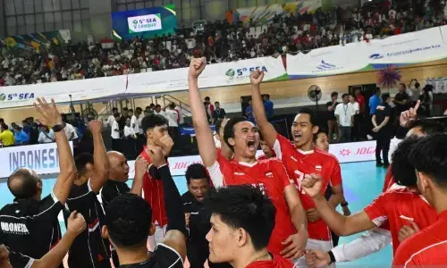 Tim voli putra jalani uji coba China incar emas SEA Games Tim voli putra jalani uji coba China incar emas SEA Games