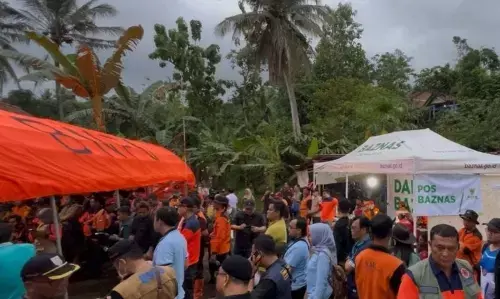 Baznas tangani bencana Cilacap-Garut lewat posko medis dan dapur umum