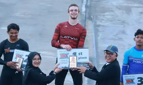Pembalap asal Latvia juarai Banyuwangi BMX Supercross 2025 Pembalap asal Latvia juarai Banyuwangi BMX Supercross 2025