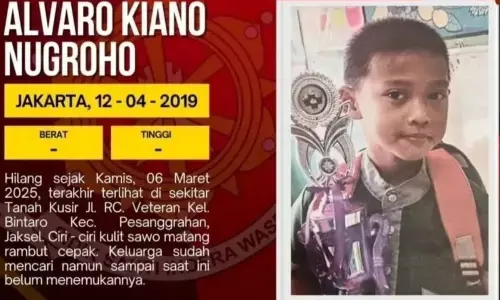 Polisi kerahkan tim gabungan telusuri hilangnya Alvaro Polisi kerahkan tim gabungan telusuri hilangnya Alvaro