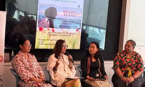 KPB ajak lintas komunitas dan profesi bahas soal KDRT lewat preview Film Suamiku, Lukaku KPB ajak lintas komunitas dan profesi bahas soal KDRT lewat preview Film Suamiku, Lukaku
