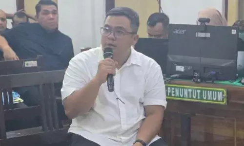 PN Medan gelar sidang perdana kasus dugaan suap Topan Ginting PN Medan gelar sidang perdana kasus dugaan suap Topan Ginting