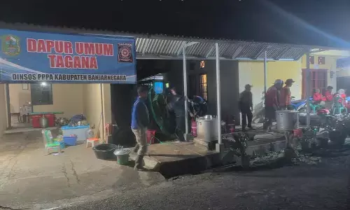 Kemensos kirim bantuan dan dirikan dapur umum untuk korban longsor Banjarnegara
