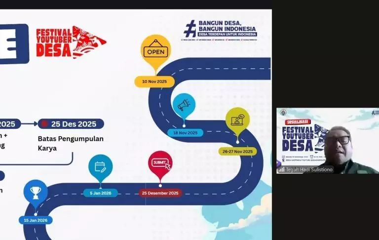 Kemendes: Pemuda desa jadi agen pembangunan lewat Festival Youtuber Kemendes: Pemuda desa jadi agen pembangunan lewat Festival Youtuber