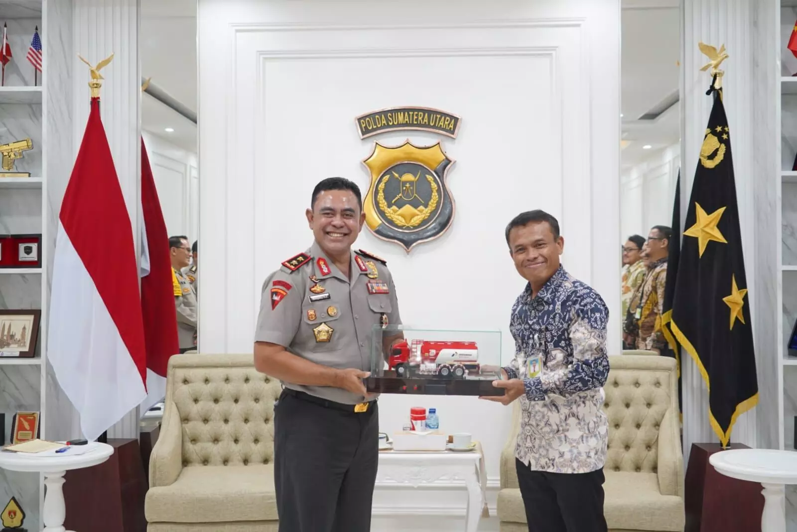 Pertamina Patra Niaga Sumbagut - Polda Sumut sinergi distribusi energi andal jelang Nataru
