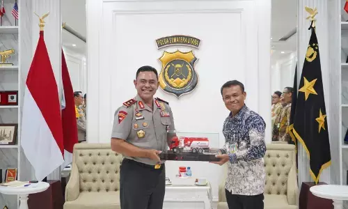 Pertamina Patra Niaga Sumbagut - Polda Sumut sinergi distribusi energi andal jelang Nataru