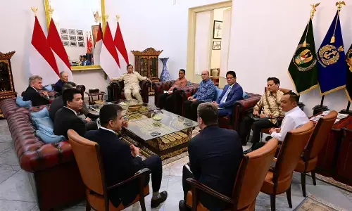 Prabowo terima Michael Bloomberg bahas penguatan SDM, kesehatan publik, hingga konservasi laut