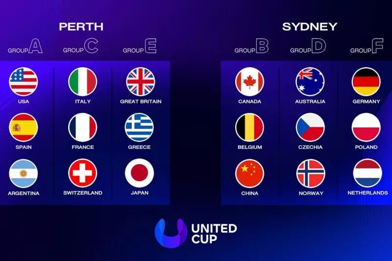 18 negara siap bersaing di United Cup 2026
