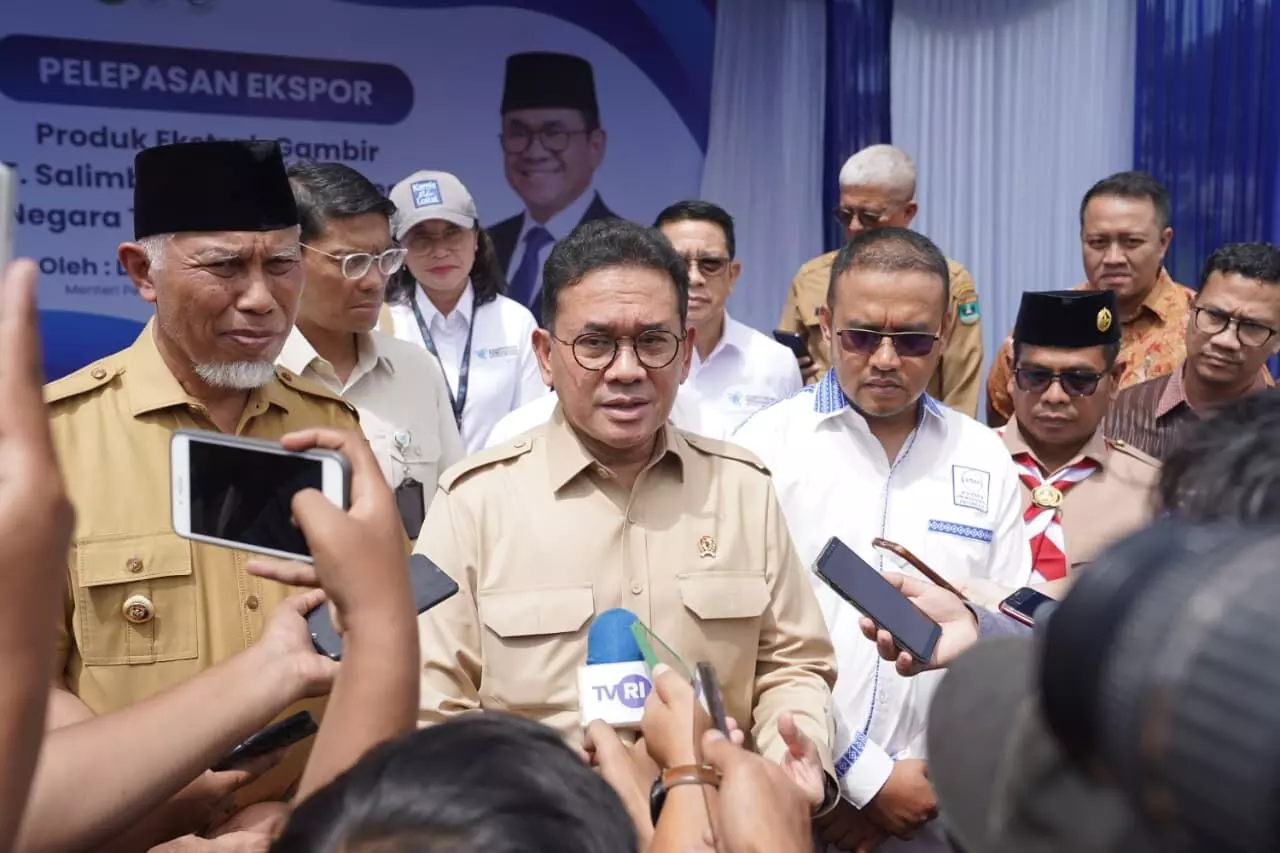 Mendag Busan dorong hilirisasi, bidik potensi ekspor gambir bernilai tambah