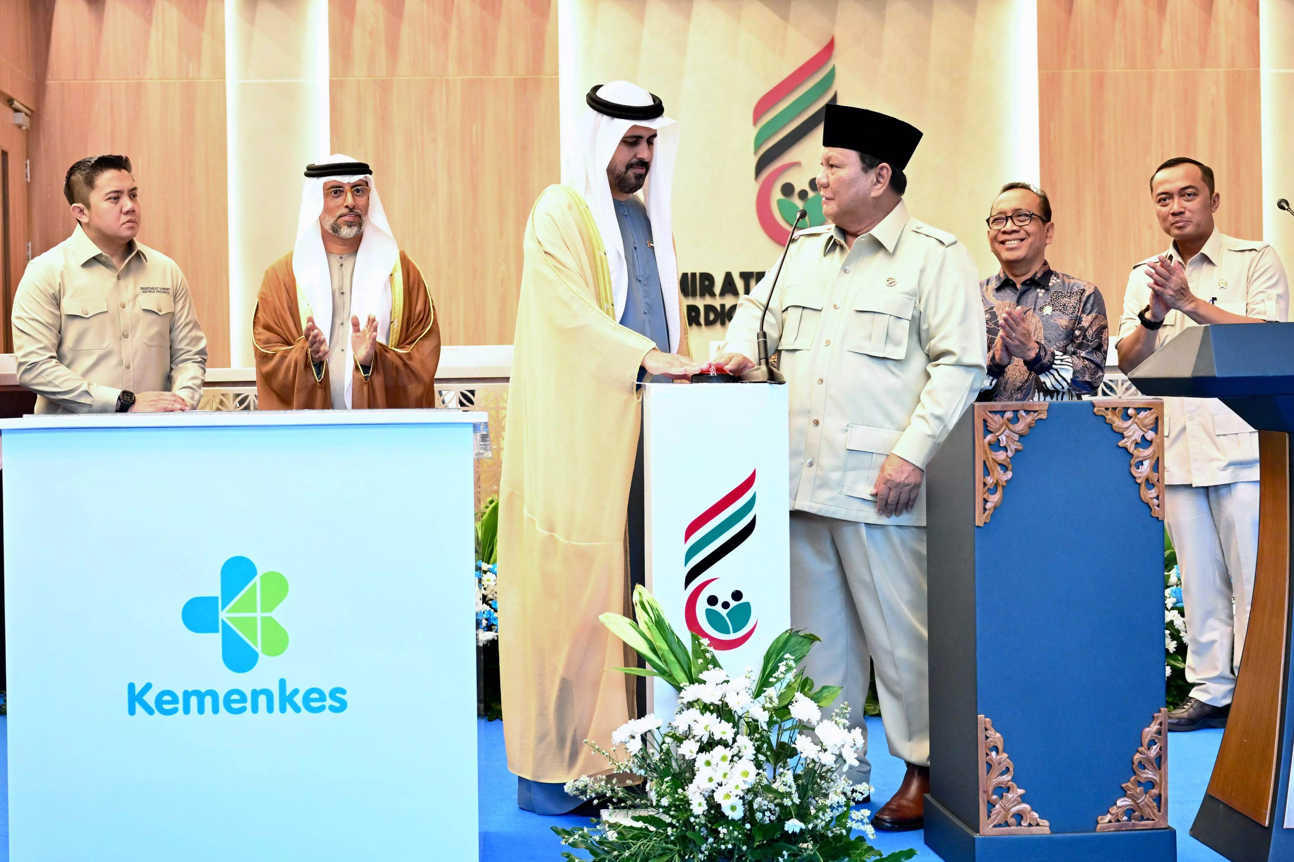 Resmikan RS Kardiologi Emirat-Indonesia di Solo hibah UEA, Prabowo: Peralatan tercanggih Resmikan RS Kardiologi Emirat-Indonesia di Solo hibah UEA, Prabowo: Peralatan tercanggih