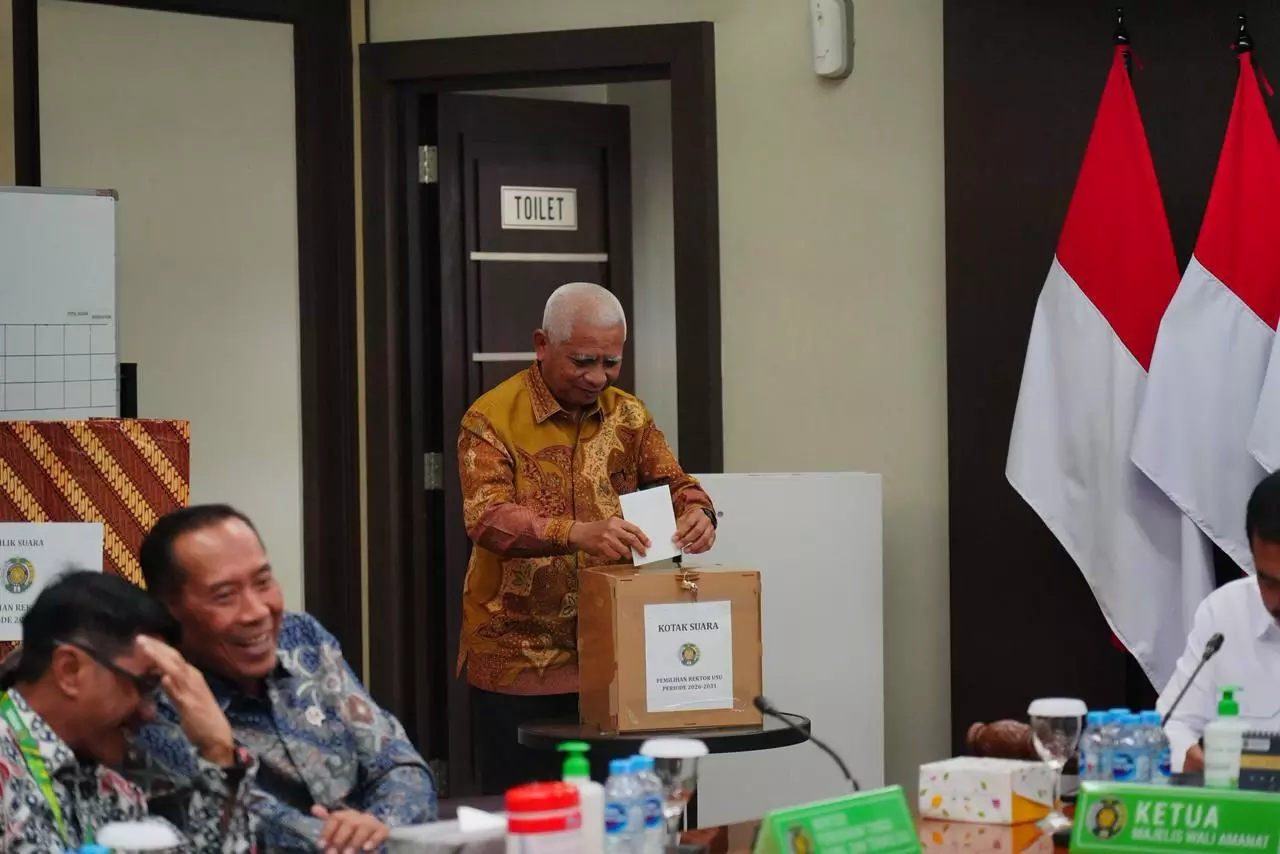 Prof. Dr. Muryanto Amin terpilih kembali sebagai rektor USU periode 2026–2031