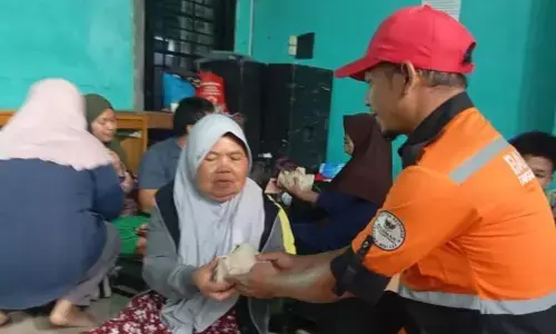 Baznas bagikan ribuan makanan bagi korban longsor Banjarnegara