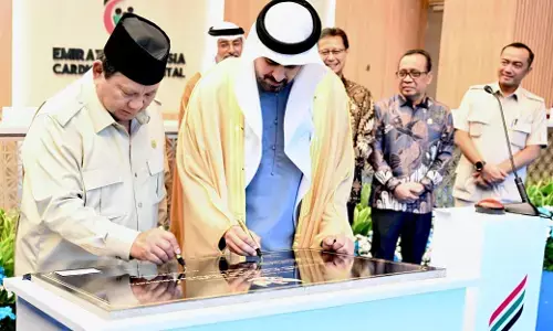 Prabowo saksikan Pertukaran Pernyataan Kehendak Kemitraan EdTech antara Indonesia dan PEA