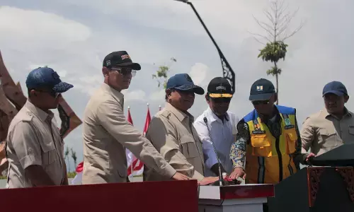Prabowo resmikan jembatan Kabanaran, akses strategis buka konektivitas