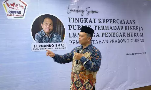 Survei RPI: Positif, kinerja hukum pemerintahan Prabowo-Gibran