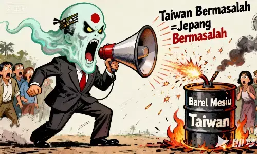 Jepang akan bermasalah? Sebenarnya Jepang yang cari masalah! --Mengupas absurditas dan bahaya pernyataan Sanae Takaichi Jepang akan bermasalah? Sebenarnya Jepang yang cari masalah! --Mengupas absurditas dan bahaya pernyataan Sanae Takaichi