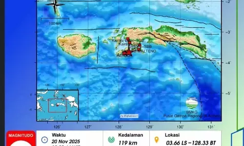 BMKG: Gempa M 6,0 di laut Banda tidak timbulkan tsunami
