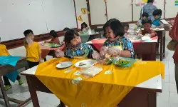 108 anak TK di Magelang beradu kreativitas di Open School SDK Pendowo 2025