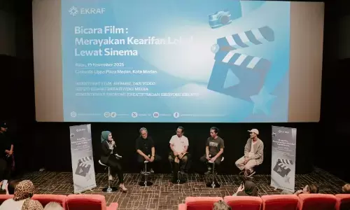 Kemenekraf hadirkan `Bicara Film` perkuat ekosistem perfilman Medan Kemenekraf hadirkan `Bicara Film` perkuat ekosistem perfilman Medan