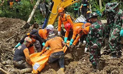 Pencarian hari ke-5, tujuh korban longsor ditemukan di dua sektor pencarian Pencarian hari ke-5, tujuh korban longsor ditemukan di dua sektor pencarian