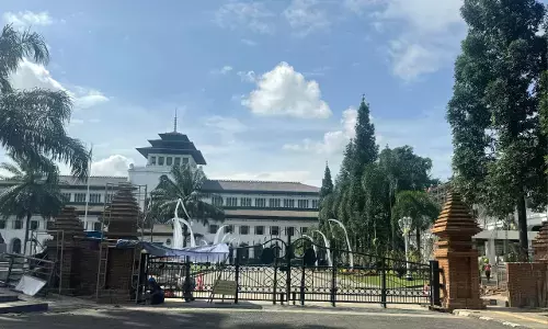 Wajah baru Gedung Sate Kota Bandung jadi sorotan publik