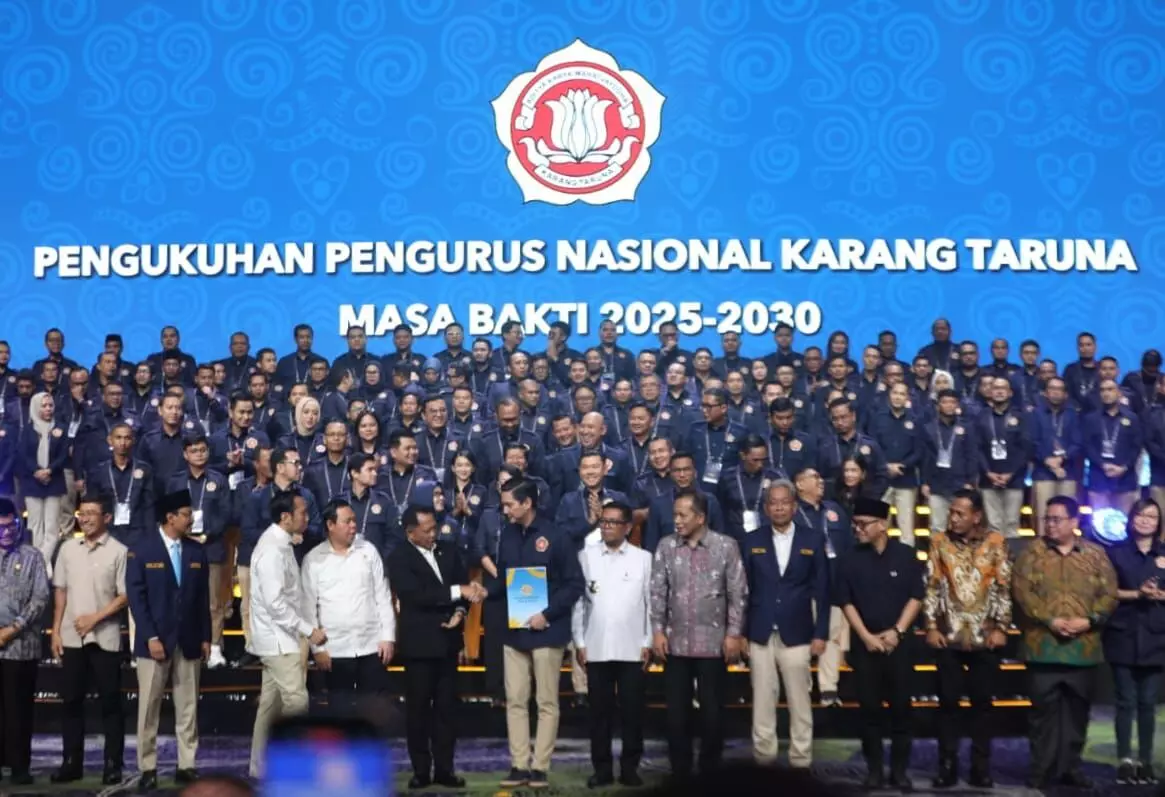 Mensos Gus Ipul kukuhkan Pengurus Nasional Karang Taruna 2025–2030