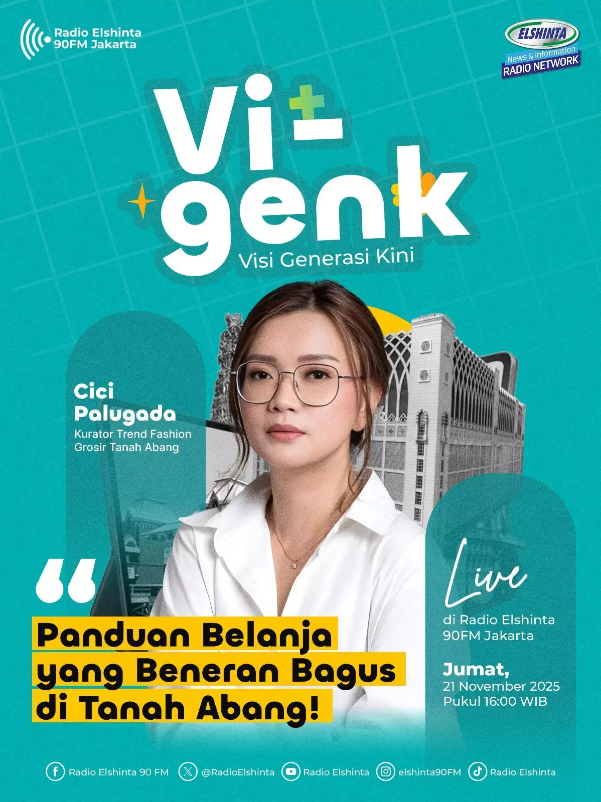 VIGENK: Tips kurator fashion Cici Palugada, belanja cerdas di Tanah Abang