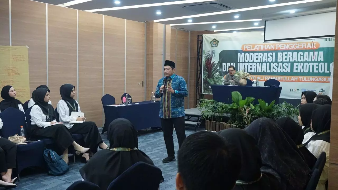 Pelatihan moderasi beragama dan ekoteologi di UIN SATU