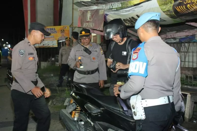 Polres Sigi gencarkan patroli-razia malam hari dalam jaga Kamtibmas