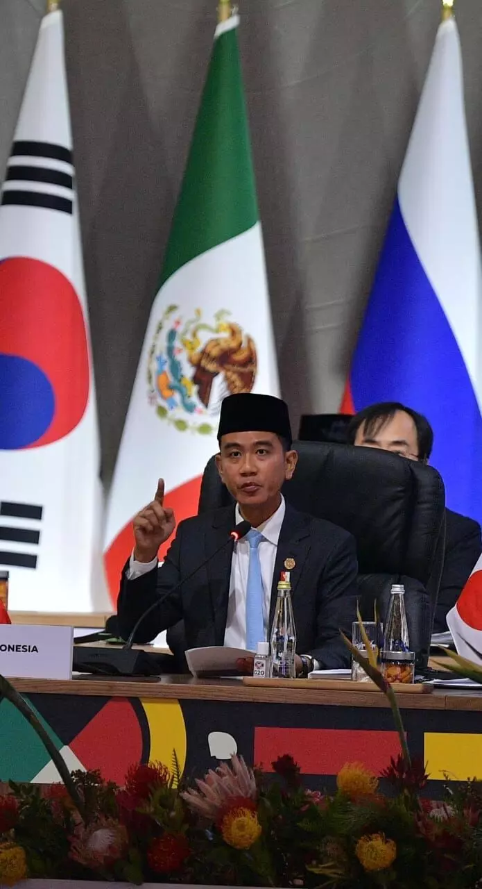 Wapres Gibran suarakan pesan Indonesia pada KTT G20 Afsel