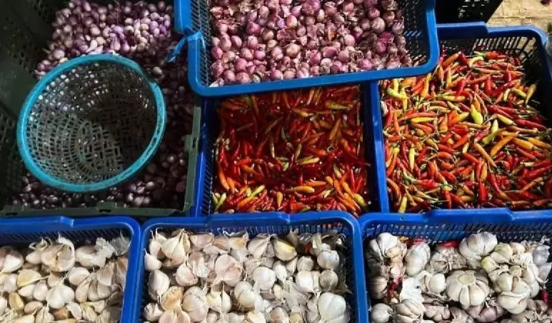 Bapanas: Harga cabai rawit Rp40.337/kg, bawang merah Rp39.650/kg Bapanas: Harga cabai rawit Rp40.337/kg, bawang merah Rp39.650/kg