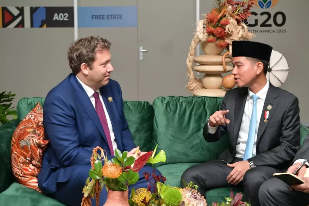 Wapres Gibran lakukan pertemuan bilateral dengan Wakil Kanselir Jerman Wapres Gibran lakukan pertemuan bilateral dengan Wakil Kanselir Jerman