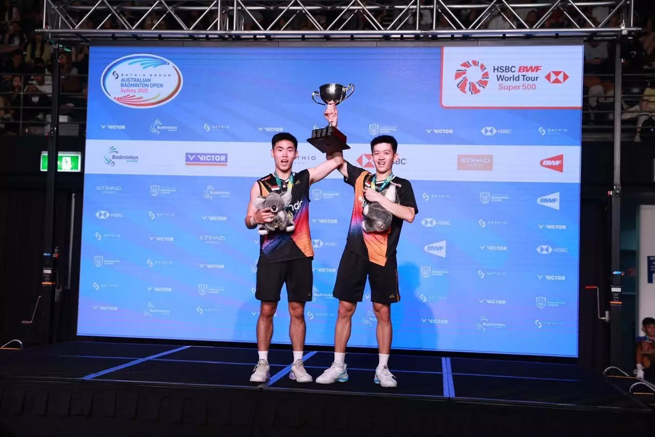 Debut gemilang Raymond/Joaquin juara Australia Open 2025
