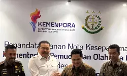 Kemenpora teken MoU dengan Kejaksaan Agung awasi anggaran olahraga