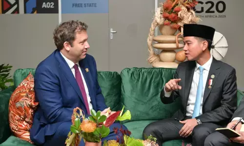 Wapres Gibran lakukan pertemuan bilateral dengan Wakil Kanselir Jerman Wapres Gibran lakukan pertemuan bilateral dengan Wakil Kanselir Jerman