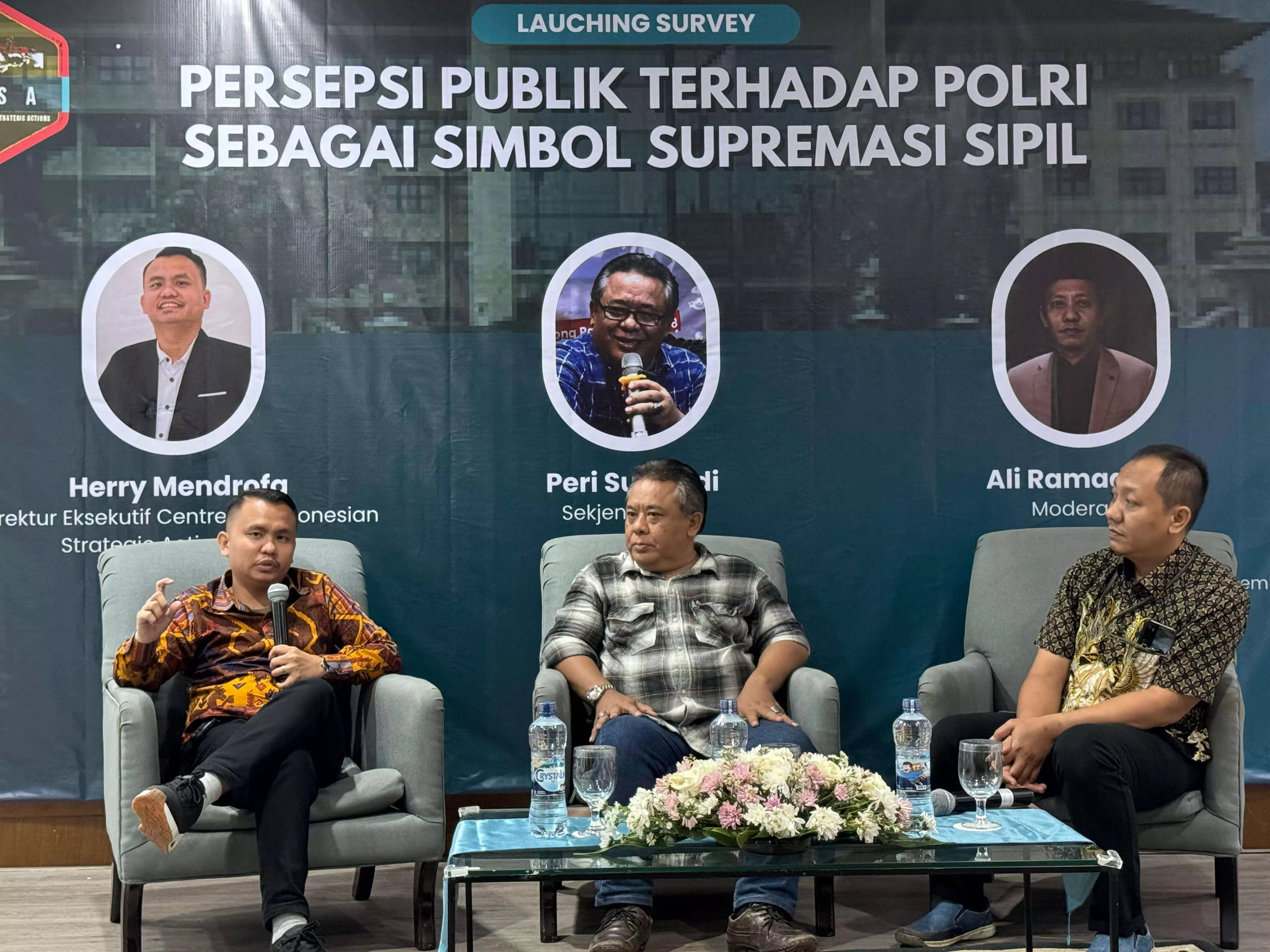Survei CISA: Persepsi publik terhadap Polri dominan positif