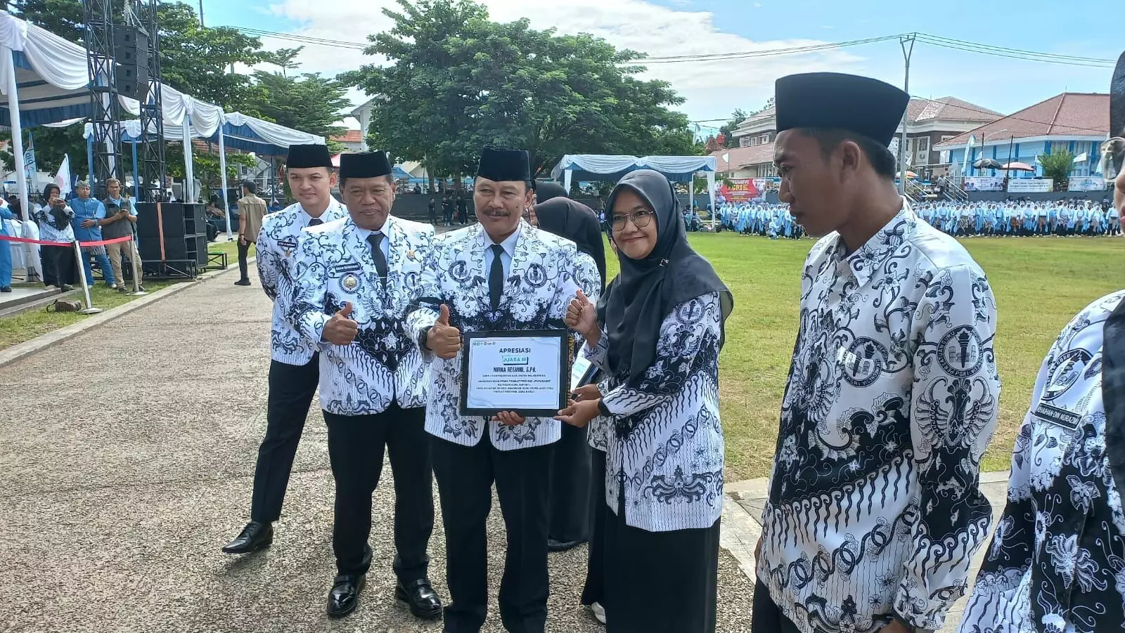 Peringatan HGN 2025, masyarakat Kota Bandung suarakan apresiasi untuk para pendidik