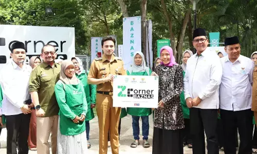 BAZNAS RI resmikan ZCorner Jambi sebagai pusat pemberdayaan UMKM mustahik BAZNAS RI resmikan ZCorner Jambi sebagai pusat pemberdayaan UMKM mustahik