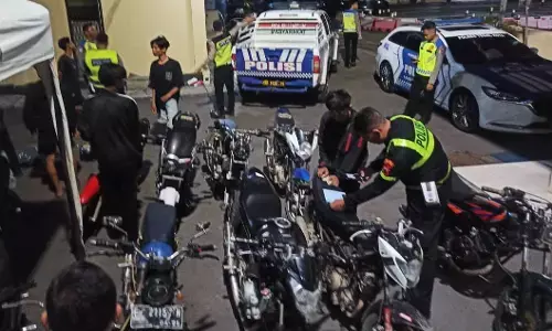 Satgas Gakkum sapu bersih balap liar, 26 motor diamankan di Kota Tegal Satgas Gakkum sapu bersih balap liar, 26 motor diamankan di Kota Tegal