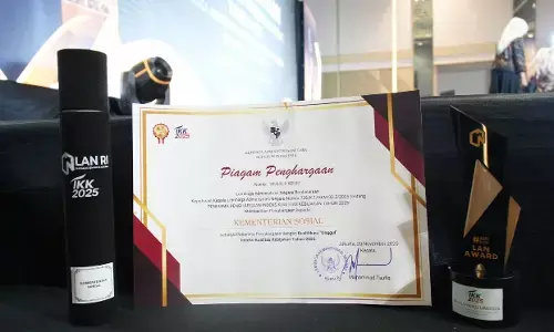 Kemensos raih predikat tertinggi dalam Indeks Kualitas Kebijakan 2025 dari LAN RI Kemensos raih predikat tertinggi dalam Indeks Kualitas Kebijakan 2025 dari LAN RI