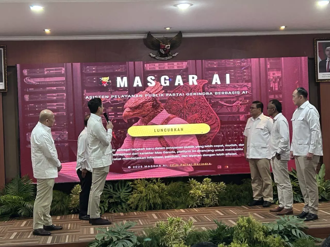 Gerindra luncurkan Masgar AI untuk perkuat keterbukaan informasi publik