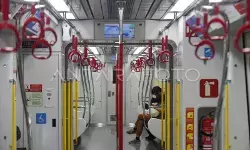 LRT Fase 1B tak terhubung peron Stasiun KRL Manggarai