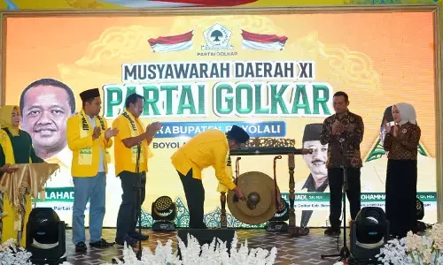 Musda Golkar XI, Bupati ajak tetap kolaborasi bangun Boyolali