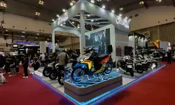 Skuter listrik Sprinto catat 500 SPK di GJAW 2025