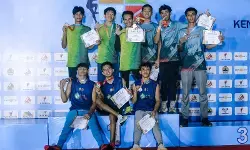 Hattrick emas, Jatim kuasai 3 nomor tim di Kejurnas Panjat Tebing XIX FPTI 2025 Hattrick emas, Jatim kuasai 3 nomor tim di Kejurnas Panjat Tebing XIX FPTI 2025