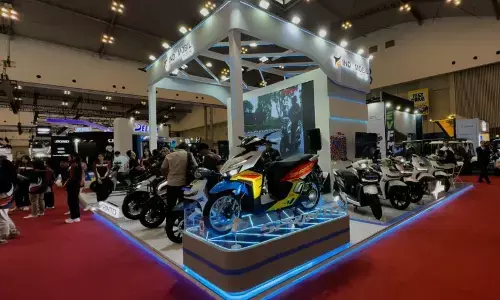 Skuter listrik Sprinto catat 500 SPK di GJAW 2025 Skuter listrik Sprinto catat 500 SPK di GJAW 2025