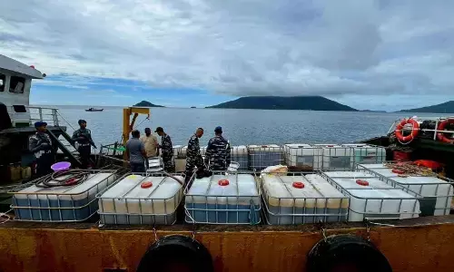 Lanal Ranai terima kapal asing hasil tangkapan KRI Bung Tomo-357