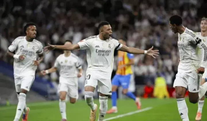 Mbappé bantai Olympiakos, Madrid menang dramatis 4-3