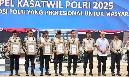 Polres Metro Depok raih dua penghargaan dalam Apel Kasatwil POLRI 2025 di Cikeas